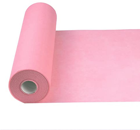 ANYUNKEY Vlies Tischläufer Rosa , Tischläufer Modern,Tischband Rolle, Table Runner Outdoor,Tischdeko für Geburtstage & Hochzeiten, Taufe ,Konfirmation oder Kommunion und Festtafeln,30 cm x 25 m