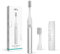 Seago Battery Electric Toothbrush with 2 Brush Heads, Travel Toothbrush Portable Toothbrush, Sonic Electric Toothbrushes for Adults and Kids, Battery not Included, SG2102 (Silver)