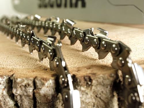 SECURA 2x Sägekette 3/8' 1,3mm 50 35cm Hartmetall kompatibel mit Peugeot Stihl Vitus