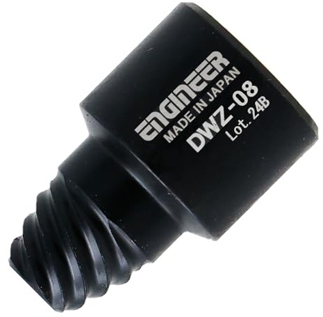Schraubenausdreher für Innensechskantschrauben (8 mm Inbusschraube) DWZ-08, 29mm Länge. Funktioniert mit Steckschlüssel Griff. Hergestellt in Japan