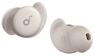 soundcore Anker Sleep A20 öronsnäckor, brusblockering, sidosömn, 80 timmars uppspelning, sömnanalys, personlig väckningsfunktion, bekväm platt design (förnyad)