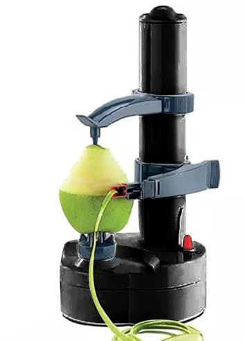 Pelador de verduras eléctrico,Pelador automático de patatas | Máquina peladora de patatas multiusos Máquina peladora de frutas,Pelador compacto de pepinos, pelador de frutas y verduras para