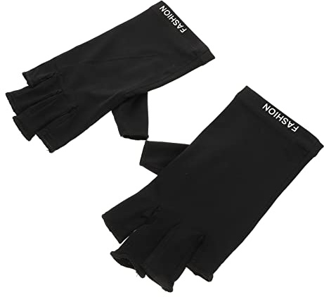 Healvian Guantes Protección Uv Para Manicura De Salón De Uñas Cómodos Guantes Protección Uv Para Salón Para Manicura De