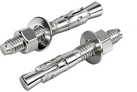 8 Stück Schwerlastdübel M10 x 60mm, Schwerlastanker M10 Edelstahl A2 V2A