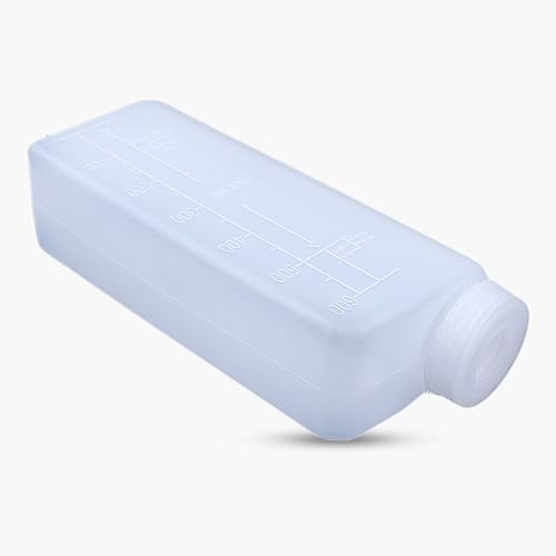 Haishine 600ML Petrol Gas Fuel Oil Mix Mixing Bottle Container 25:1 For 2 Stroke Gas Scooters Chainsaw Trimmer Strimmer Brushcutter