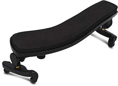 kwmobile Geige Schulterstütze für 1/2 Geigen - verstellbar gepolstert gummierte Füße - Violine Schulter Geigenstütze - Schulterstütze Geige