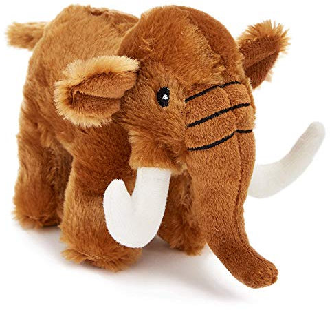 Zappi Co Kinder Kuschelweiches Plüschtier - Perfekte kuschelige Spielgefährten für Kinder Geburtstage und besondere Anlässe(12-15cm) (Mammut-)