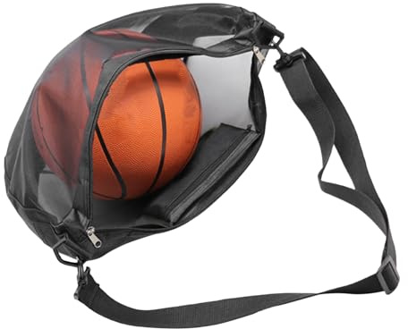 ETUCYNG Mesh Sling-gymväska, nätkorgväska – nät-simväska, stor kapacitet nät-simväska, andningsbar nätboll-förvaringsväska, sling-nät-bärväska, bärbar för