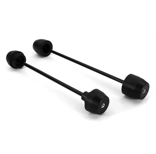 Slider Forcella Moto Cursore Anti-collisione Anteriore E Posteriore della Forcella del Motociclo per Suzuki DRZ400S 2000-2020 2021 2022 2023(Black)