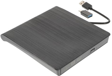 Gadpiparty Lecteur Optique Externe Graveur CD DVD RW Graveur Lecteur à Fente Enregistreur sans Adaptateur