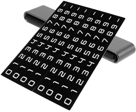 TOPBATHY Parking Temporary Car Moving Accessory Dashboard Parking Card Phone Number for Cars Plate