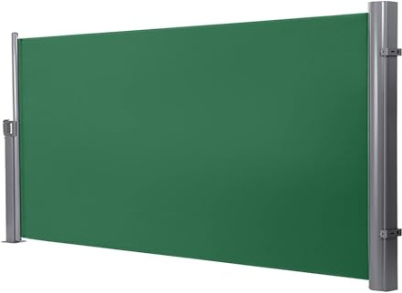 Retractable Side Awning, Height: 47-67in (120-170cm); Length: 79-236in (200-600cm), Outdoor Retractable Privacy Screen;waterproof & UV-Resistant for Patio, Deck, Balcony(7,160x600cm/63x236in)