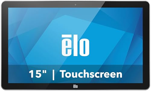 Elo I-Serie 5 Steel mit Android 15,6 Zoll Touchscreen Computer - TouchPro PCAP 10 Touch, 1920 x 1080, Qualcomm QCS6490, 8GB RAM, 64GB SSD, Schwarz