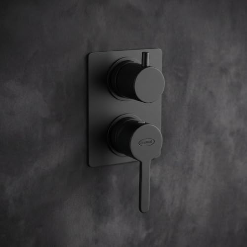 Miscelatore doccia incasso nero opaco con deviatore 2 vie – Sunset Yo | Jacuzzi
