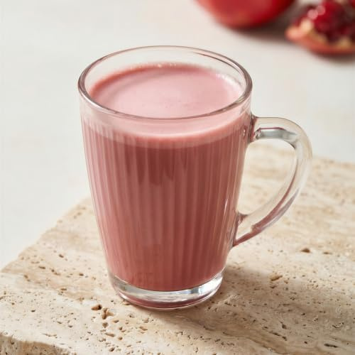 LAV 400ml Hestia Glasbecher - Klar - 6X Latte Tee Heiße Schokolade Cappuccino Espresso Trinken Becher Gläser-Set mit Griff