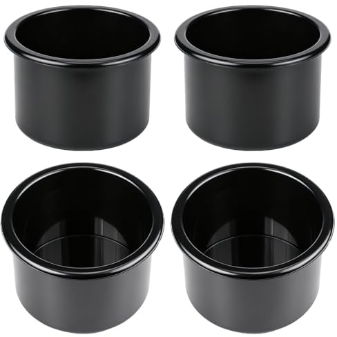 4 Piezas Posavasos Coche, Portavasos de Plástico para Sofá | Inserto Portavasos para Coche de Plástico, Portavasos Coche para coche, sofá, coche, camión