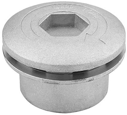 Yosoo Trimmer Heads Brush Cutter Grass Trimmer Head Aluminium Strimmer Head for petrol grass strimmer trimmer bump feed spool head