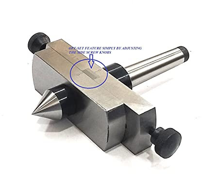 Lathe's Tailstock Attachment For Metal-turning In Taper Profile // Easy Engineering Machine Tool Accessories To Give Freedom From Off-setting The Tailstock Of Your Lathe Machine (Set Of 2MT & 3MT)