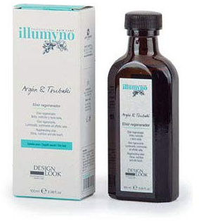 DESING LOOK Elixir Regenerador ILLUMYNO 100ml – Tratamiento con Aceites Naturales – Brillo Inmediato, Reparación y Efecto Antifrizz – Cabello Sedoso, Protegido y Sin Encrespamiento