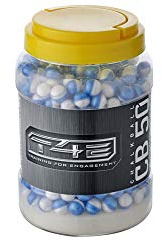 T4E CB 50 Paintball Chalkballs weiß, Kaliber 0.50, 500 Stück | Mit Kreidestaubfüllung, für T4E-Markierer
