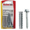 Fischer, Tasselli SX 14 BM K con vite legno testa esagonale