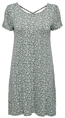 ONLY Womens Balsam Green Short Dresses