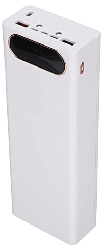 Power Bank Fai da Te, Scatola Batteria Portatile L20 22,5 W 20 Celle Fai da Te, Tre Porte di Ingresso, con Display LCD e Porta di Ingresso Micro Tipo C, Supporta Tutti i Modelli