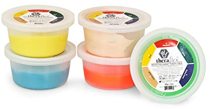 Theraflex Therapieknete 85 g | 5er Set