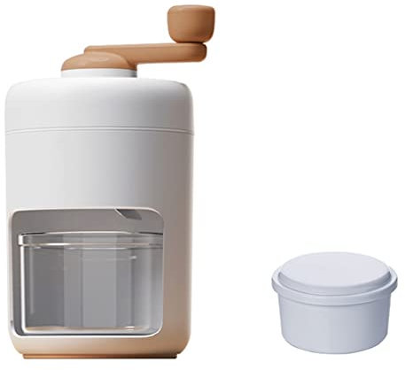 Tbkoeudhg Manueller Ice Crusher Smoothies Ice Breaker mit 1X Ice Box Mold Shaved Ice Machine für KüChenhelfer Eismixer