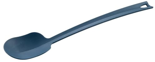 Tasty Servierlöffel Monoblock - »Kunststoff 3H«, 35x7cm, für Einfaches Anrichten und Servieren von Speisen, Blau, mit Loch zum Aufhängen, Spülmaschinengeeignet