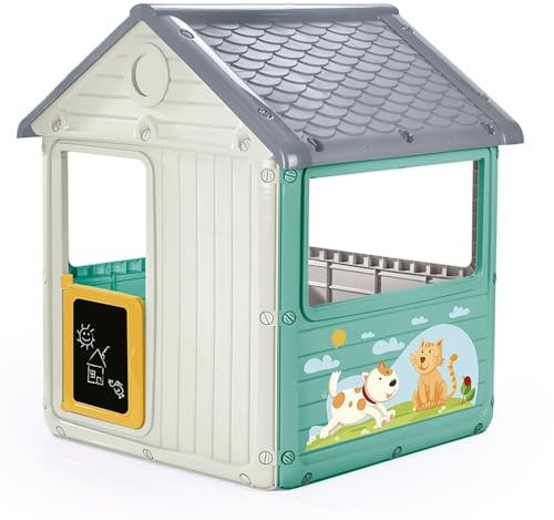 Dolu Kids My First Play House - White/Teal