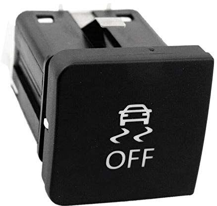 Borimend Interrupteur de Stabilité de Conduite Antidérapant de Voiture Bouton de Commutation Esp Off pour 5 Mk5 Golf 6 Mk6 1Kd 927117