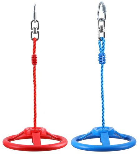 PELLOR Kids Monkey Bars, Kids Gymnastic Rings, Multifunctional Gym Rings | Backyard Playground Play Sets for Obstacle Ring, Trapeze Bar, Monkey Bars Climbing Frame, Climbing Ring Training