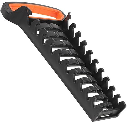 HOMOCONO Magnetic Spanner Rack Power Tool Storage Organizer Tool Box Organiser Trays Multi-Slots Wrench Organizer