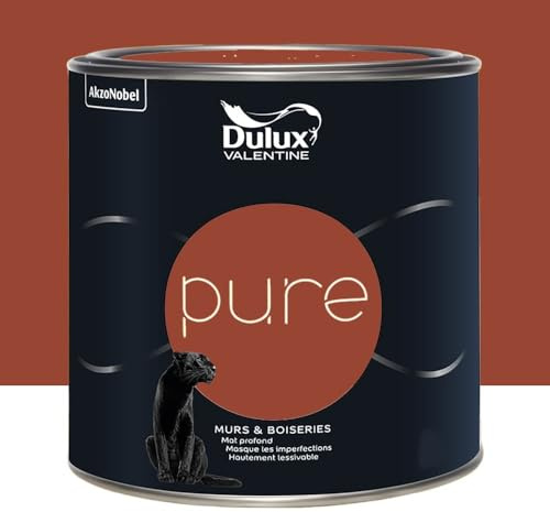 Dulux Valentine Peinture murs & boiseries Pure Brique 2 L