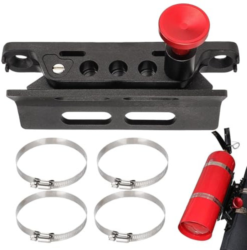 Siuwddee Extincteur pour Voiture avec Support,Support De Montage Robuste Réglable - pour Camping-Car Bateau Ferme