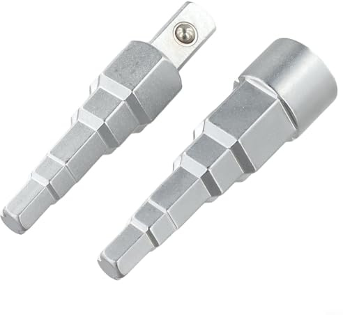 TONIXY Heizkörperschlüssel, Stufenschlüssel und Ratsche, 10-21 mm, Multi-Size Design für 1/2-Zoll-Griff, Werkstattreparatur