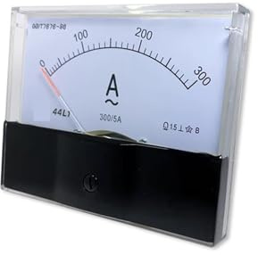L'amperometro CA 44l1-a deve essere dotato di un trasformatore di corrente 30/50 75 100 150 200 300 5 A (1 unità)(AC 10-5A)