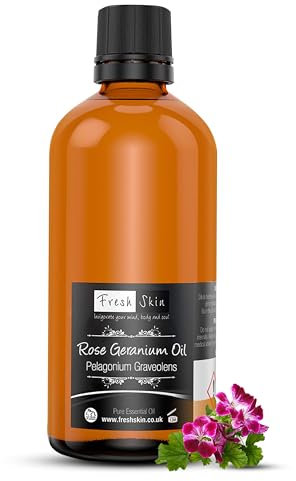 50ml Rose Geranium Essential Oil - Freshskin Beauty LTD | 100% Pure & Natural Essential Oils