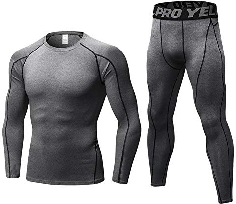 Minghe Thermal Underwear Mens, Long Johns for Men Thermal Underwear Set