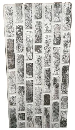 Eternal Parquet Cappotto Esterno - Interno Isolante in STYROFOAM 3D da 2cm con sabbiatura e Malta Mattoni Bianchi