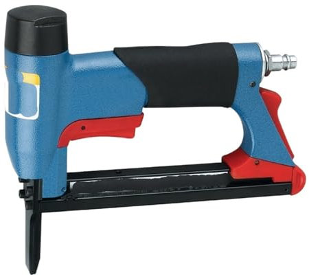 Pistolet à ongles décoratif pneumatique sans huile 8016LN - Agrafeuse pneumatique à air comprimé - Agrafeuse fine pour meubles - Outil pneumatique pneumatique