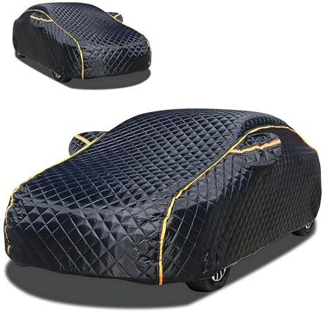 Hagelschutzplane Auto Gemacht für SEAT Leon Cupra 2006-2025, Hagelschutz Auto, Autoplane, Abdeckplane für Hagel Regen Sonne Schutz x29d