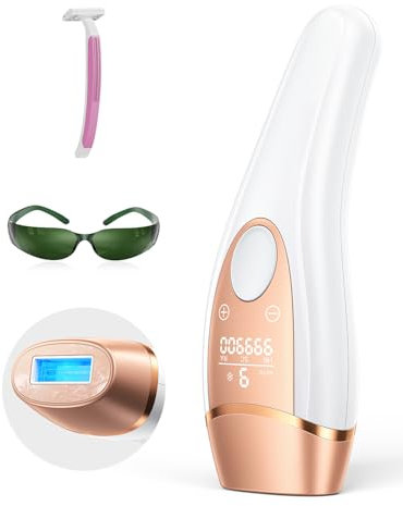 Beauris IPL Depilación con sistema de refrigeración, 3 funciones avanzadas HR/SC/RA