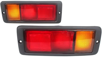 Pilotos Traseros para Mitsubishi para Pajero para Montero 1992-1999 Luz De Parachoques Trasero Lámpara Freno Trasero MB124963 MB124964 214-1946L-UE Accesorios Coche Luces Traseras(Left and Right)