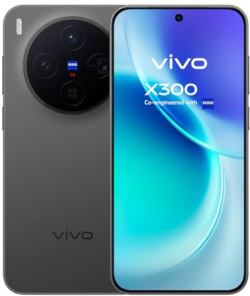 vivo X300 5G, Móvil 16GB + 512GB, AI Smartphone, cámara Principal ZEISS de 200MP, Pantalla 6,31 AMOLED, MediaTek Dimensity 9500, Smartphone Android 16, 4 años de garantía