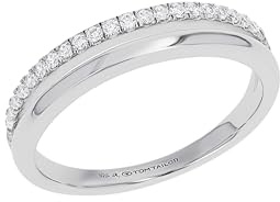 TOM TAILOR - Damen Ring 925 Silber - mit Zirkonia Stein