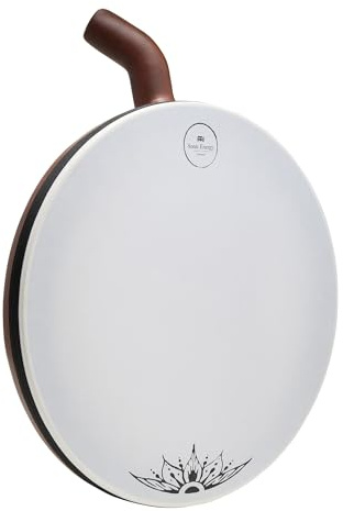 Meinl Sonic Energy Didgeridrum Didgeridoo/Frame Drum Hybrid, 17.5 Synthetic Head — for Meditation, Yoga, Sound Baths, Musical Effects