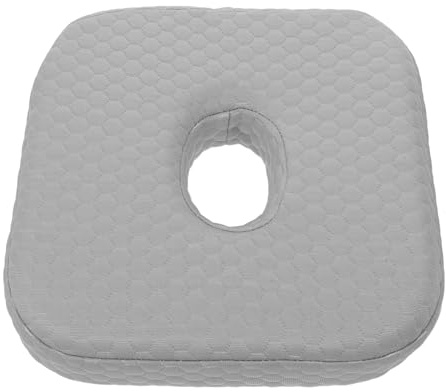 Oreiller D’oreille pour Dormir, Mousse à Mémoire, Ergonomique | Oreilles Percées et Lobe, Forme Creuse avec Fente, Polyester, Usage Salon ou Maison
