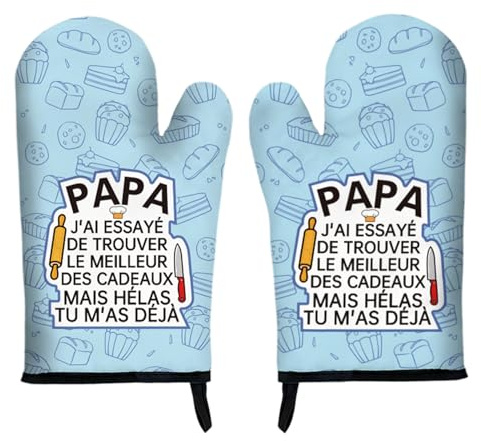 Idee Cadeau Papa Gants De Cuisine Cadeau Anniversaire Papa Cadeau pour Papa Cadeaux Papa Cadeau pour Un Papa Fete des Peres Noel Saint Valentin